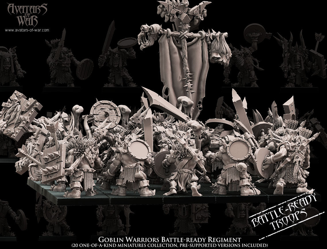 Goblins with Cleavers Regiment
