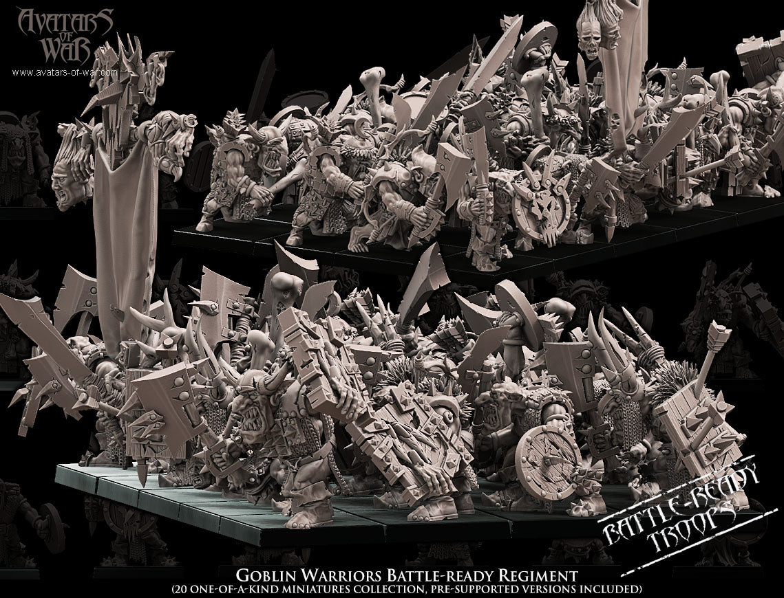 Goblins with Cleavers Regiment