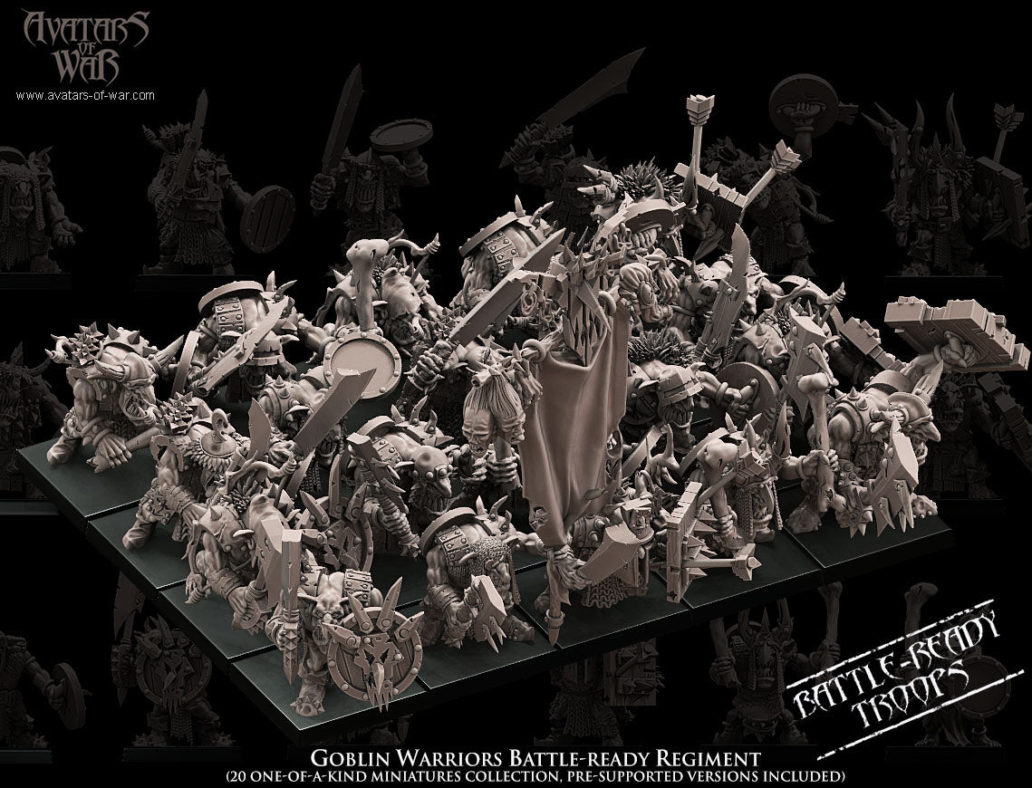 Goblins with Cleavers Regiment