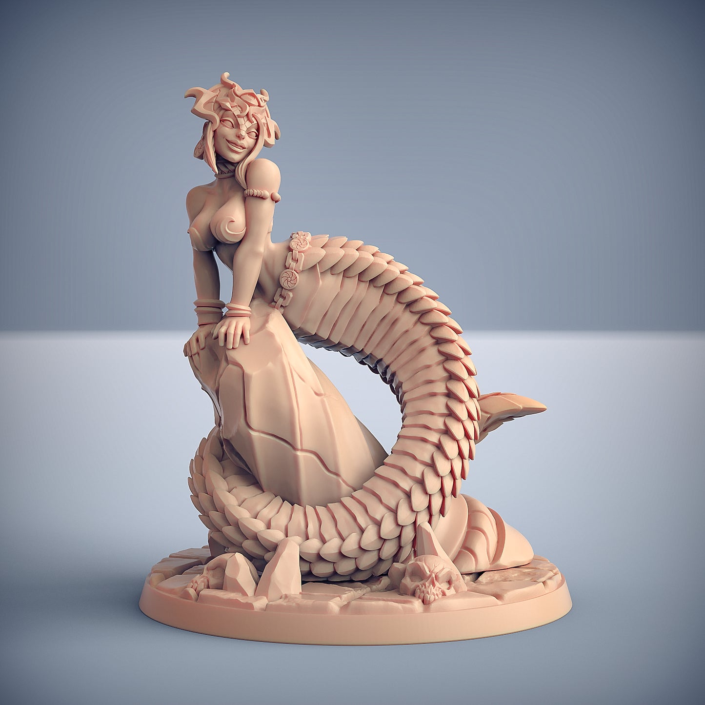 Princess Kseerix, Maneater Nagarots Beauty with scenic base