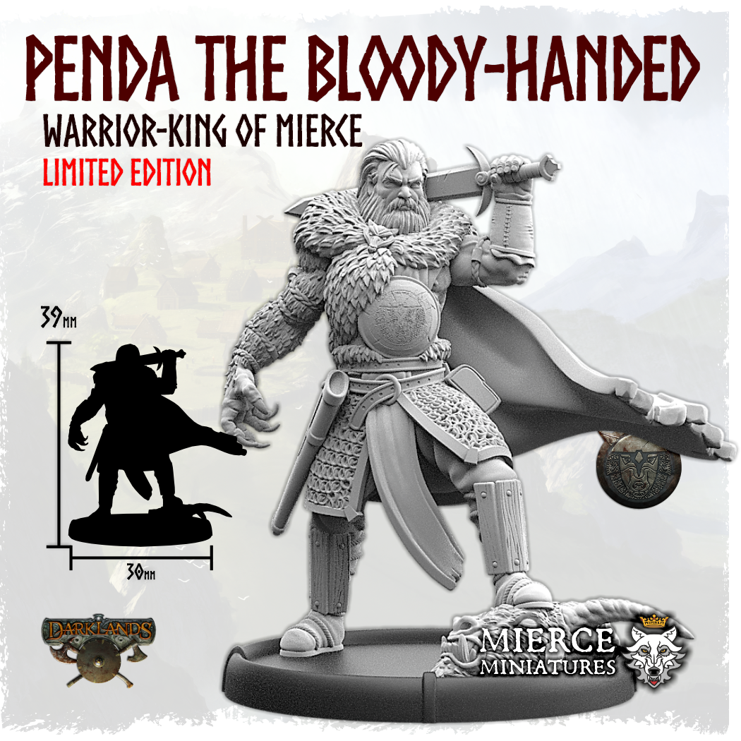 Penda the Bloody-Handed, Warrior-King of Mierce