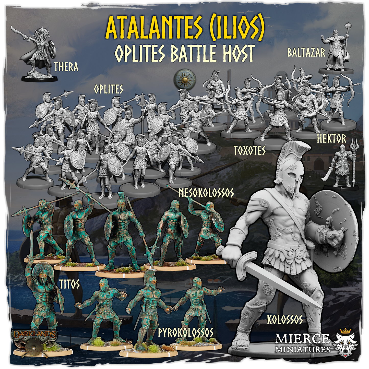 Atalantes (Ilios) Oplites Battle Host