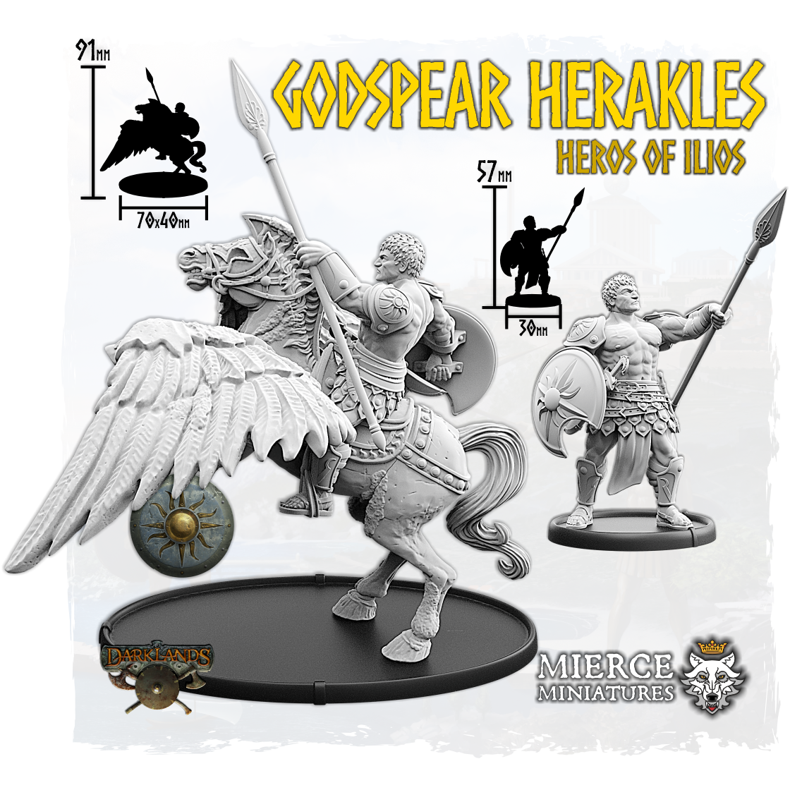 Godspear Herakles, Heros of Ilios