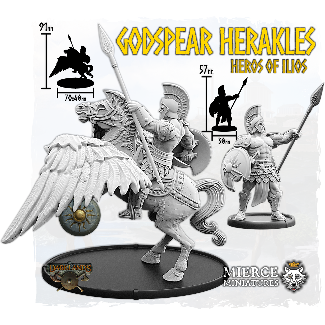 Godspear Herakles, Heros of Ilios