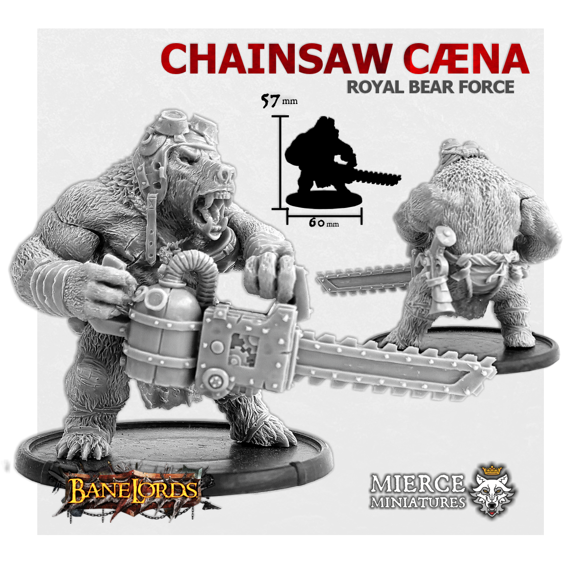 Chainsaw Cæna, Bearcraftsman First Class (Royal Bear Force)