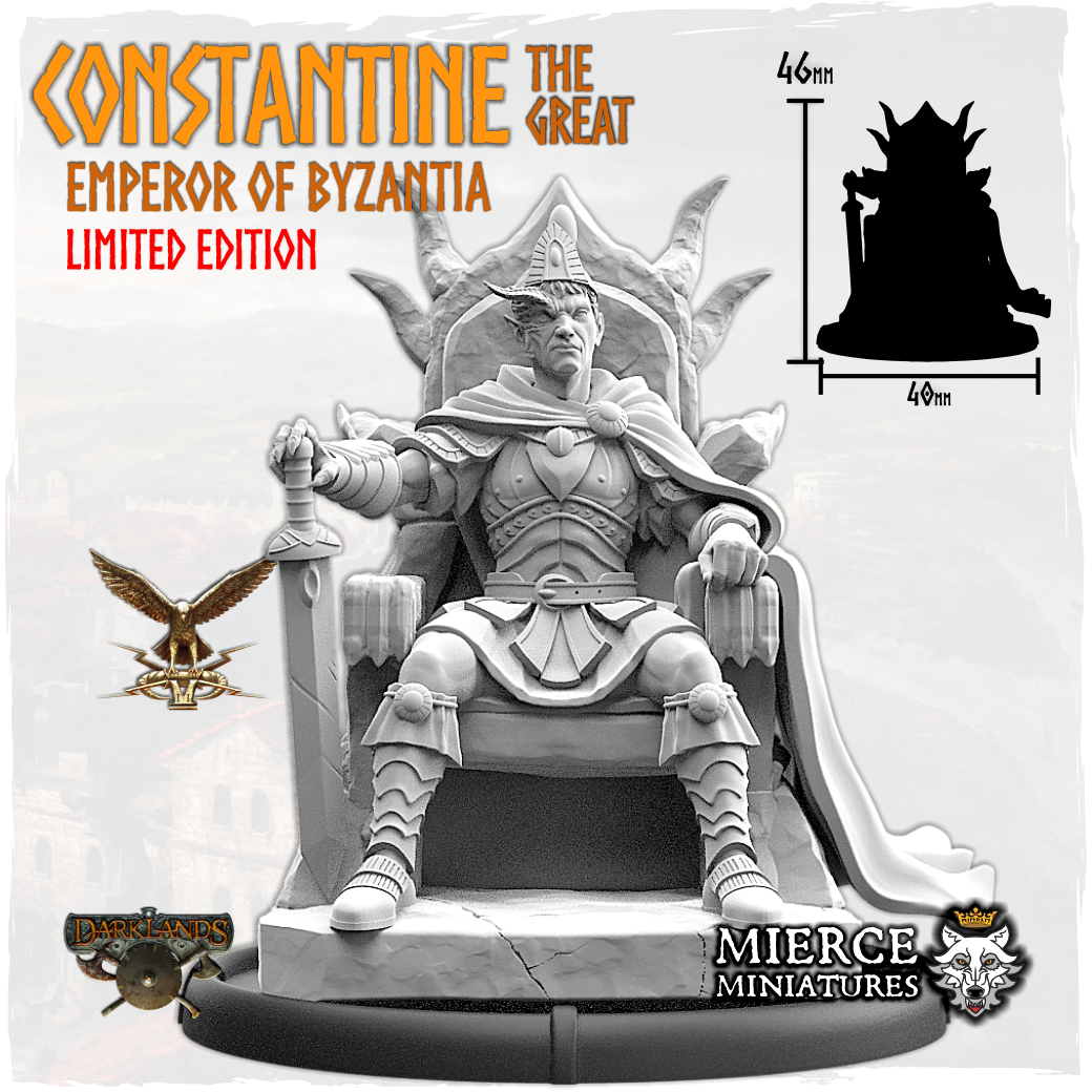 Constantine the Great, Emperor of Byzantia
