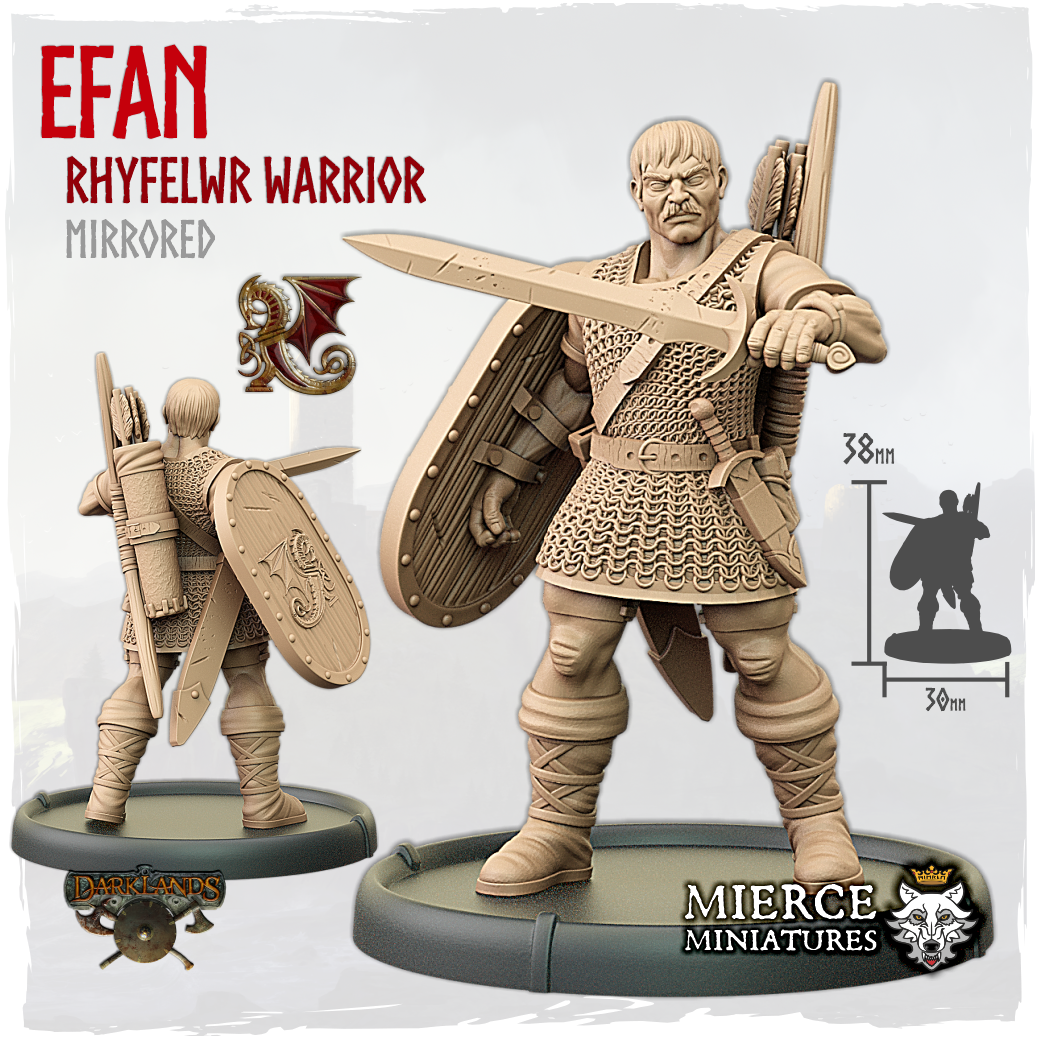 Efan, Rhyfelwr Warrior