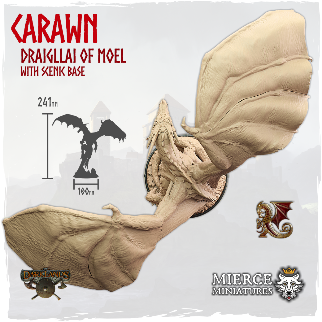 Carawn, Draigllai of Moel