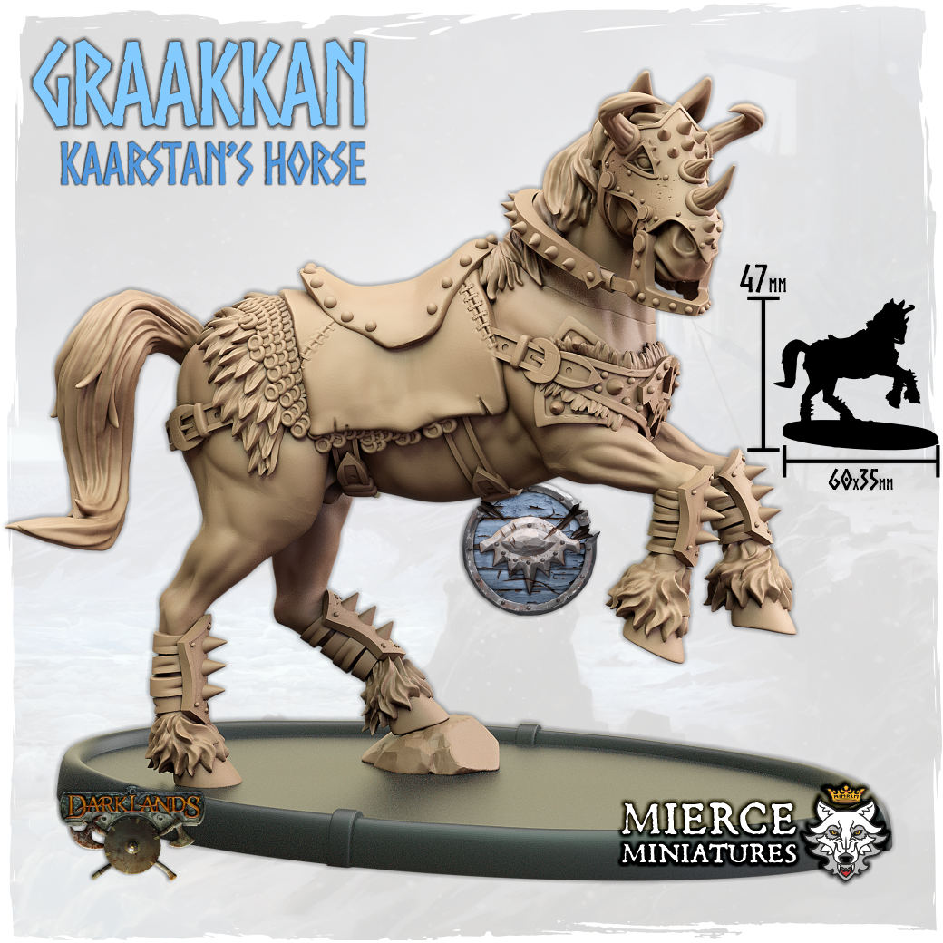 Graakkan, Kaarstan's Horse