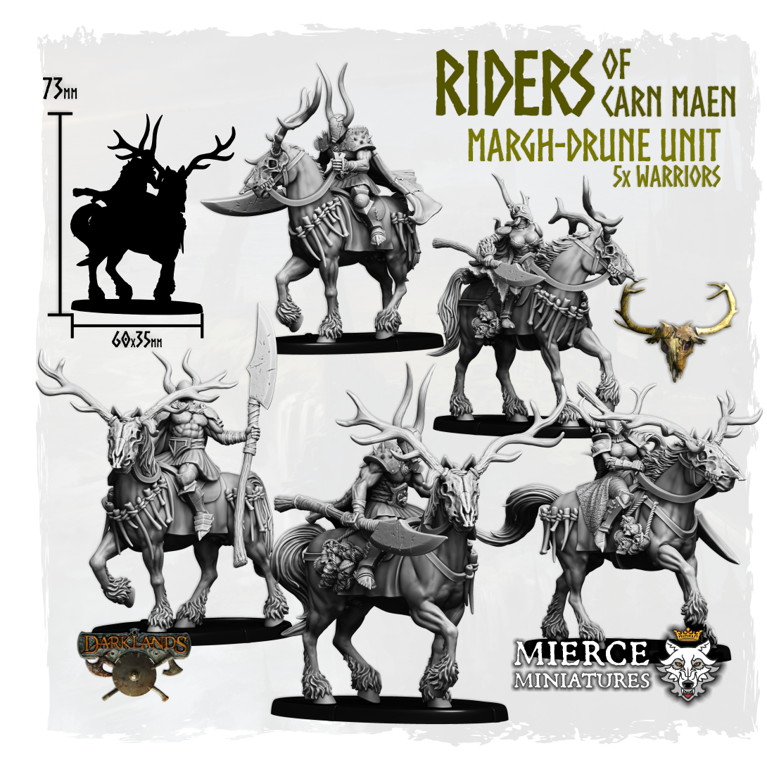 Riders of Carn Maen, Margh-Drune Unit (5x warriors)