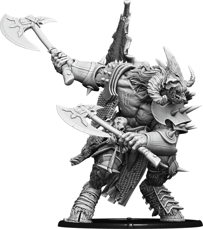 Two Axe Khan-Frenzy, Battle Demon