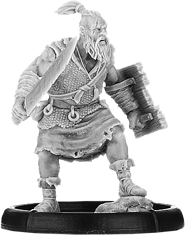 Shieldwall Brude, Aurmaer of Dun Durn on Foot