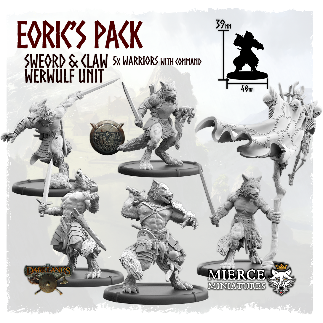 Eoric's Pack, Werwulf Unit (6x warriors w cmd)