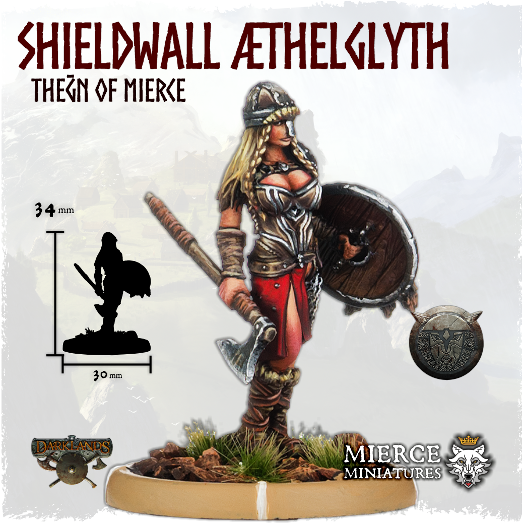 Shieldwall Æthelglyth, Theḡn of Mierce on Foot