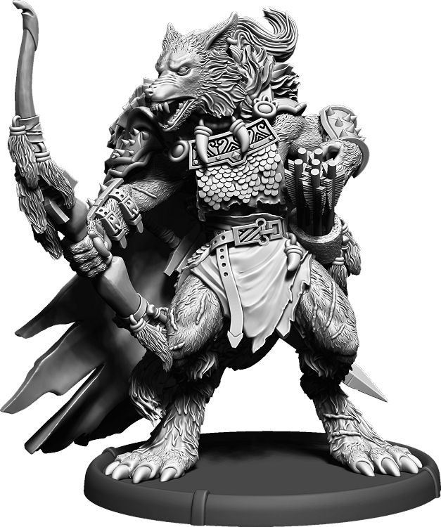 Hunter Hrōr, Werwulf Theḡn