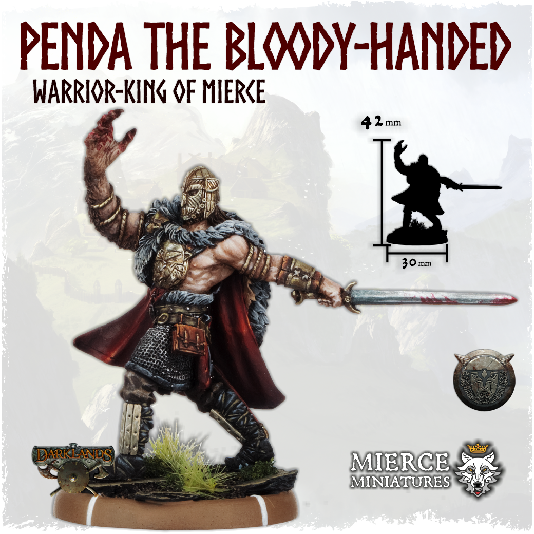 Penda the Bloody-Handed, Warrior-King of Mierce on Foot