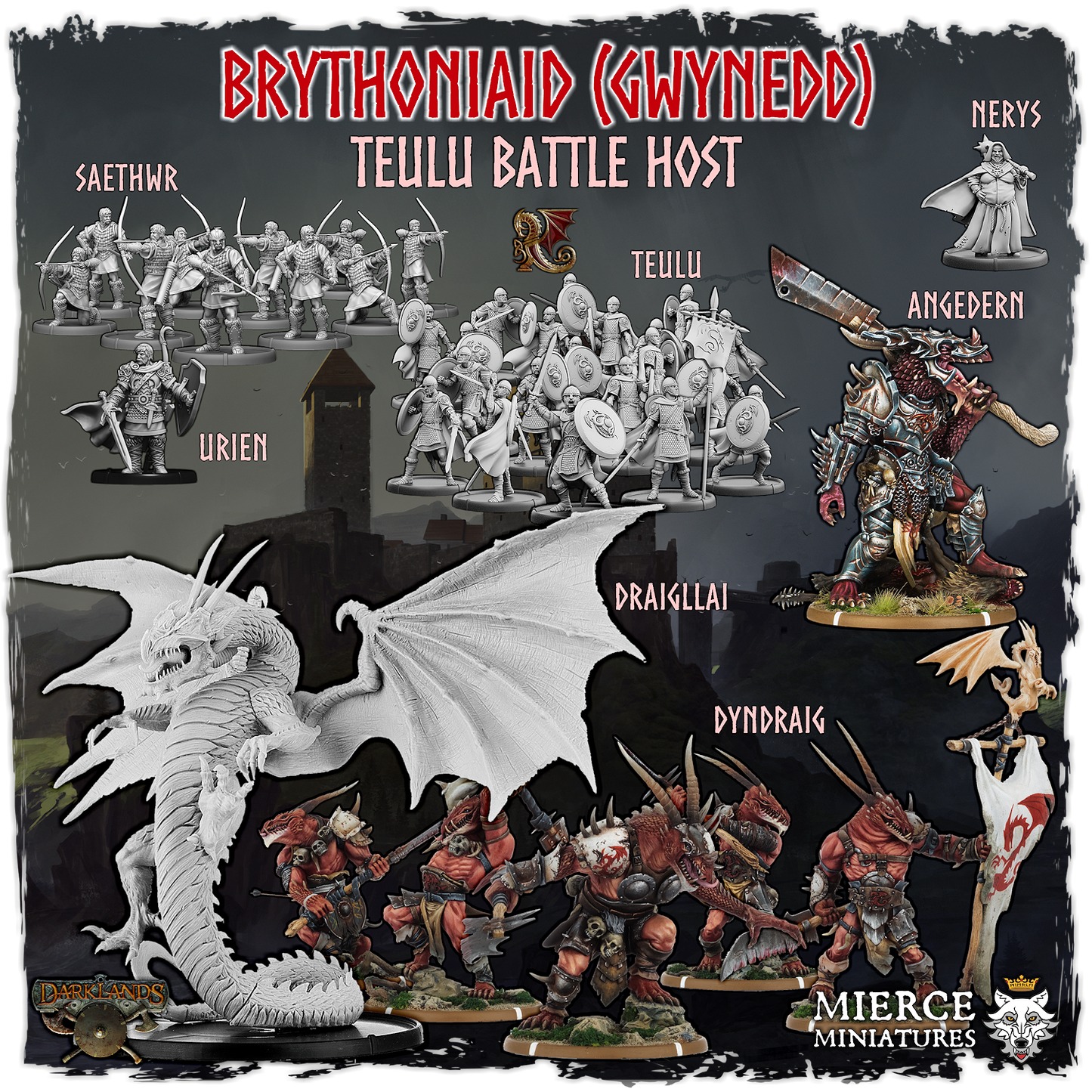 Brythoniaid (Gwynedd) Teulu Battle Host