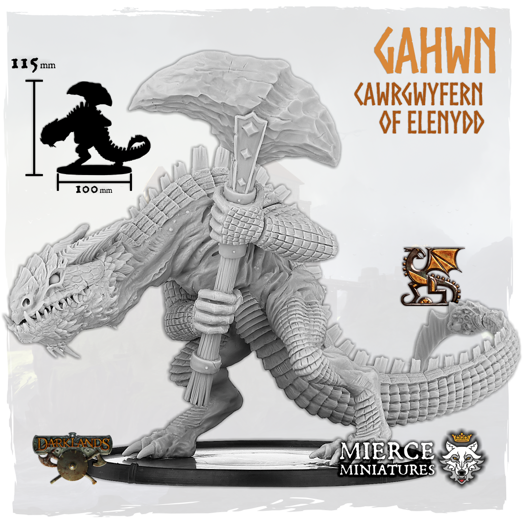 Gahwn, Cawrgwyfern of Elenydd