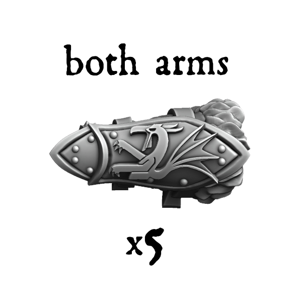 Helwr Powys Pack (5x warriors)