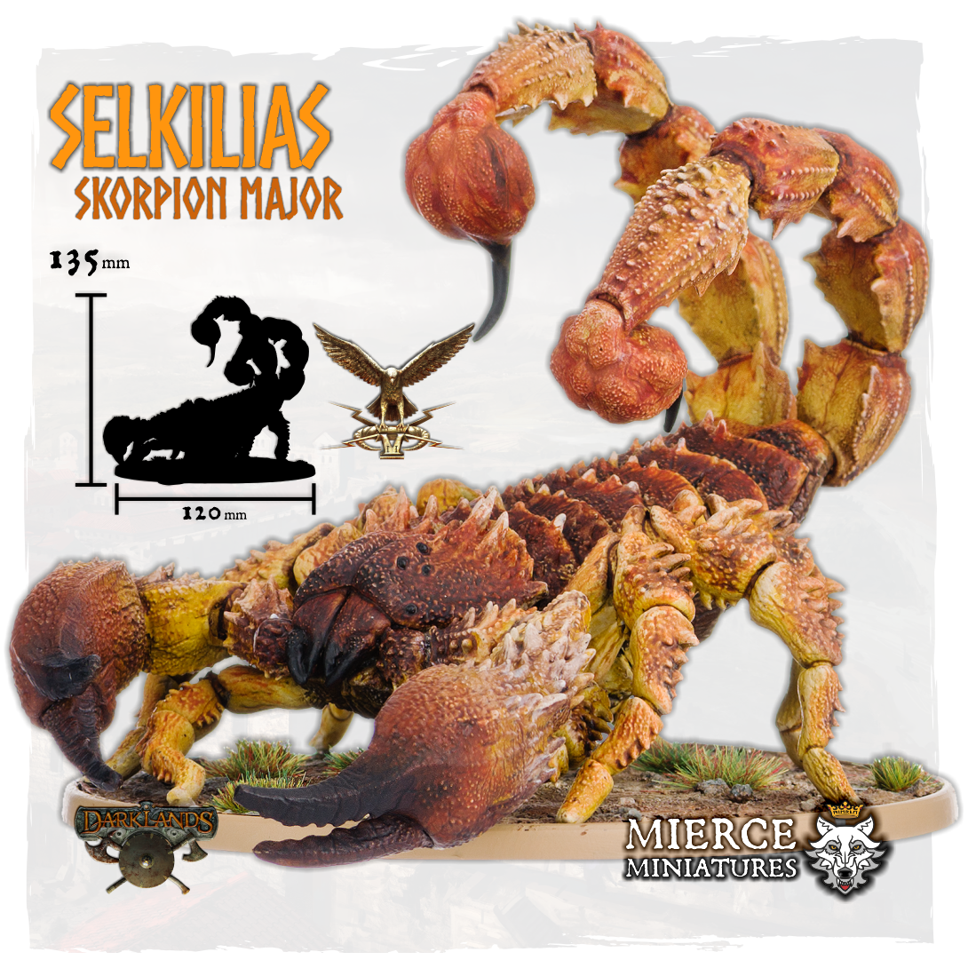 Selkilias, Skorpion of Achaea
