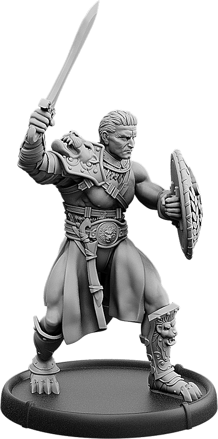 Spartakus, Gladiator of Thrace on Foot