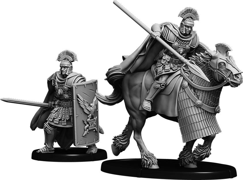 Equitus Durio, Centurion on Foot and on Horse