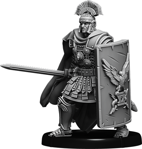 Equitus Durio, Centurion on Foot