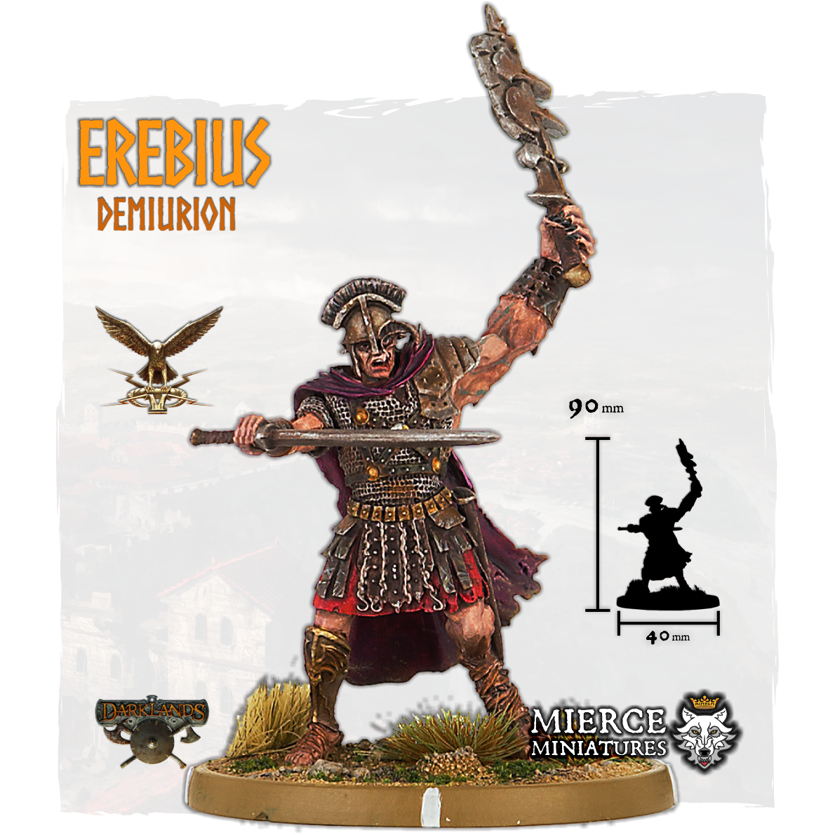 Erebius, Demiurion on Foot