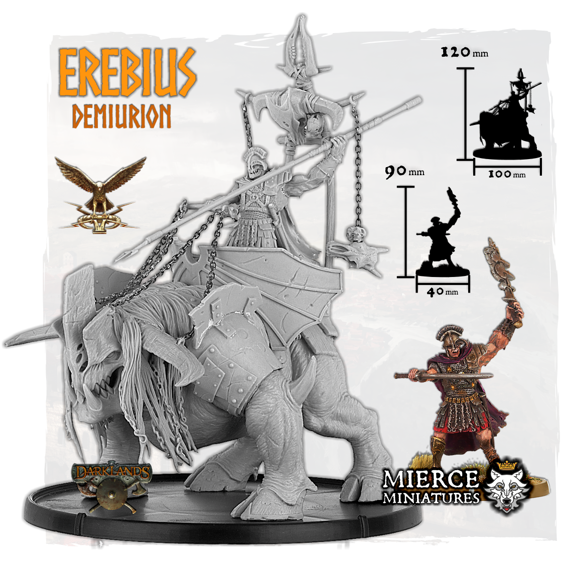 Erebius, Demiurion on Foot and on Behema