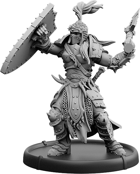 Gaala, Shieldwall Warrior of Baalor