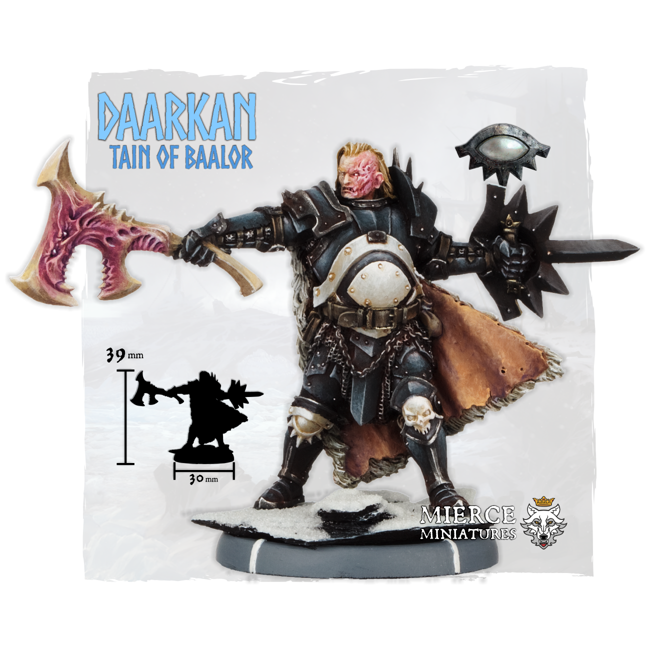 Daarkan, Tain of Baalor on Foot