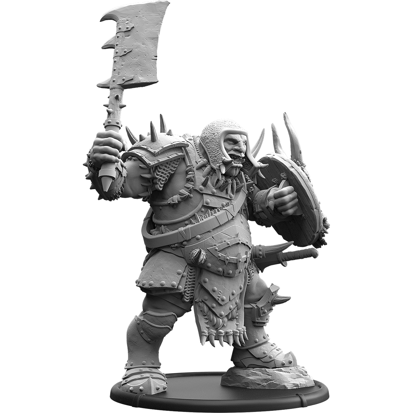 Shieldwall Haakon, Ograx of Baalor Untain on Foot