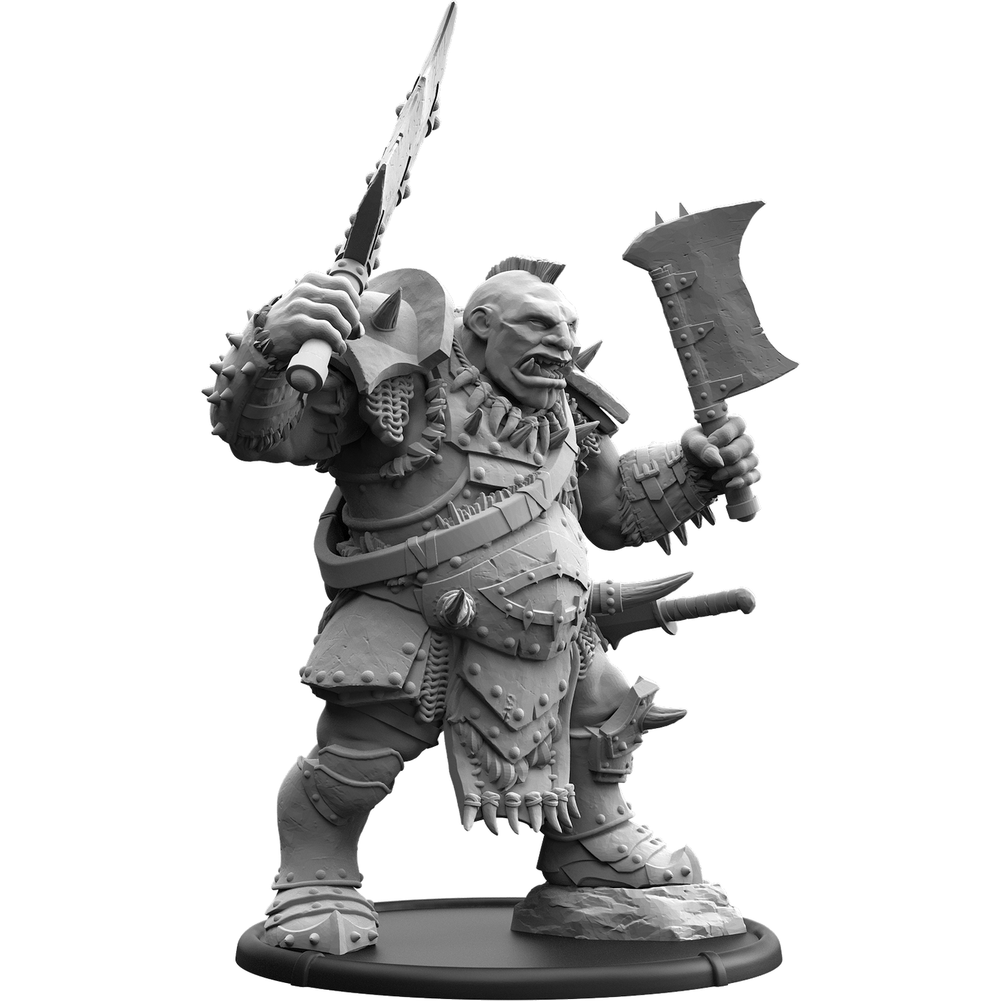 Two Axe Haakon, Ograx of Baalor Tain