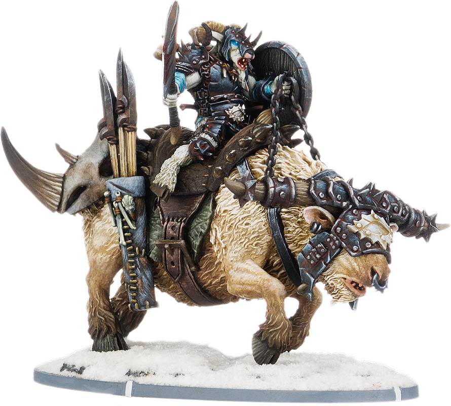Shieldwall Goraakk the Ripper, Gabrax Gore-Horn on Tarvocx