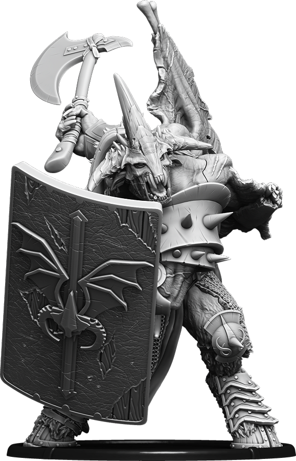 Shieldwall Damgron, Servile Liege of Dis