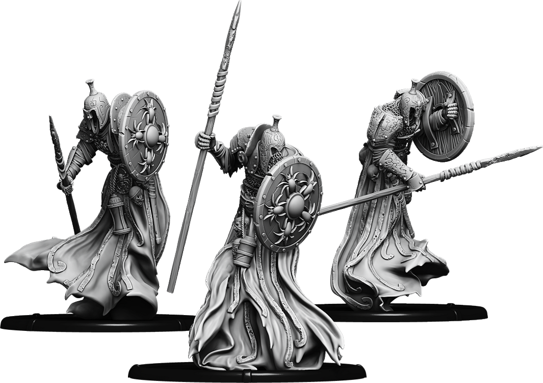 The Spiteful of Mordain Grave, Shieldwall Gāst Unit