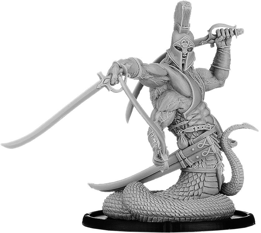 Helmed Ophios, Gorgon of Khthon