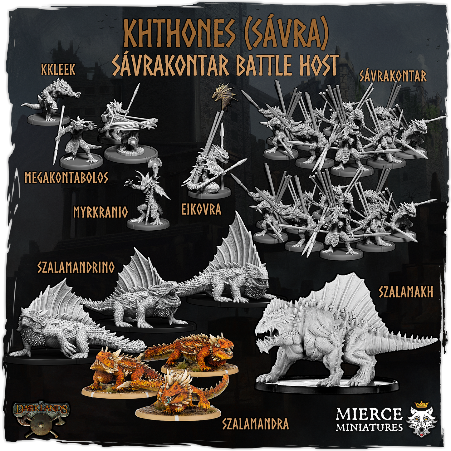 Khthones (Gorgon) Gorgórar Battle Host