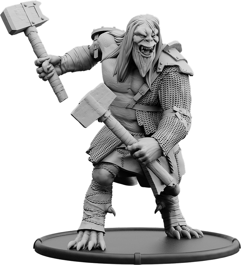 Válig, Two Hammer Felljötunn Warrior