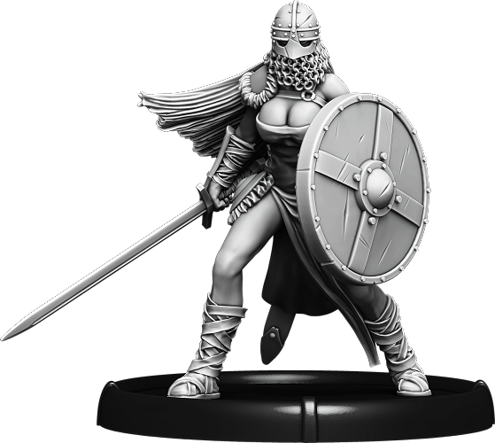 Shieldwall Birna, Dottir of Hrafnen on Foot