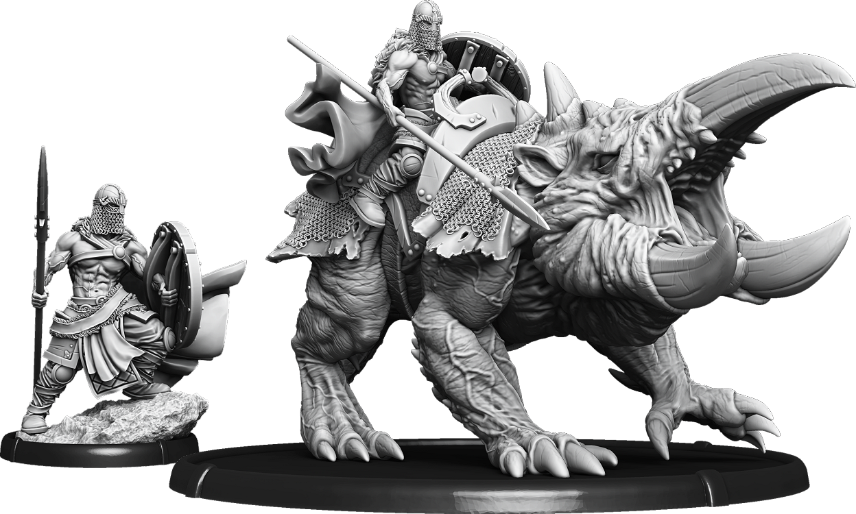 Spearman Steinn the Bold, Seggr of Hrafnen on Foot and on Grundtroll