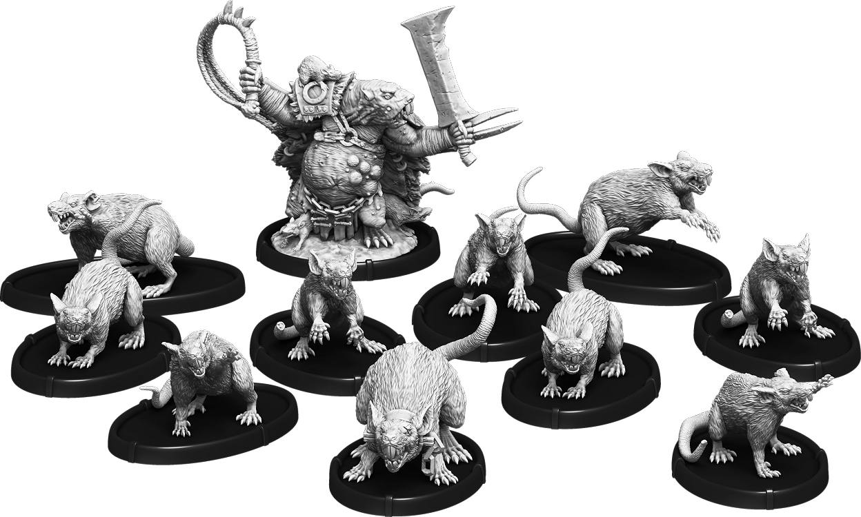 Pus-Belly's Pack, Razh-Master and Dog-Razh Unit