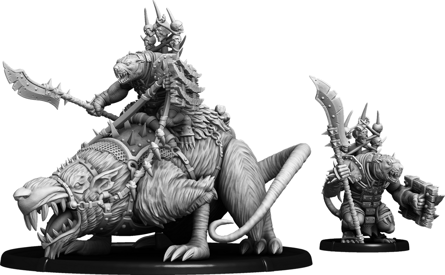 Black-Fang, Kill-Vras on Foot and on Rend-Terror
