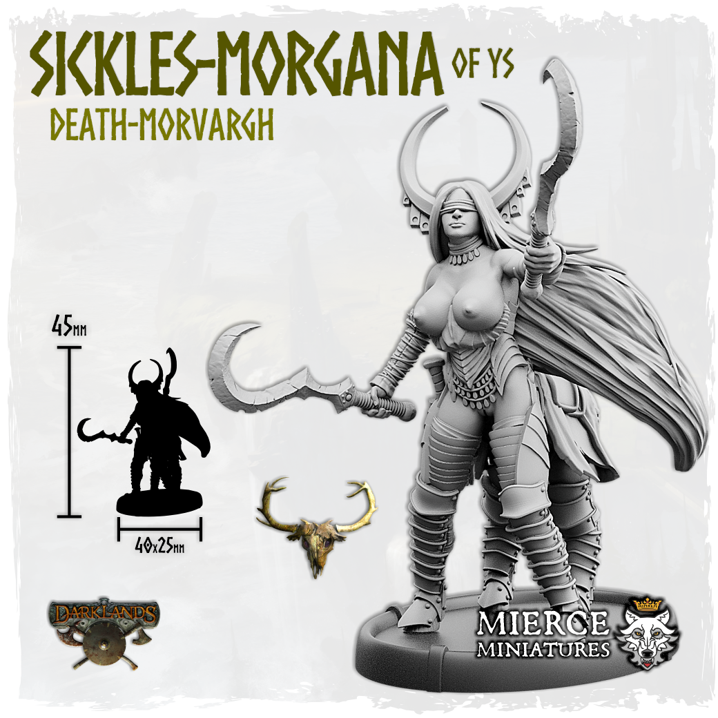 Sickles-Morgana of Ys, Death-Morvargh