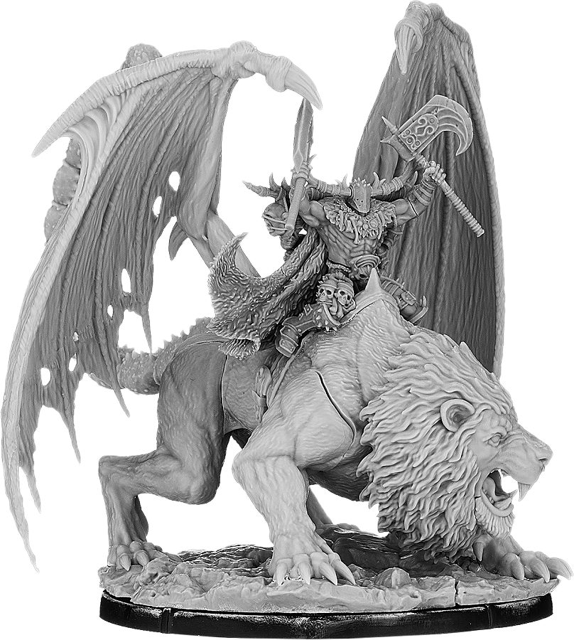 Garth of Kernow, Kill-Drune on Mantichora