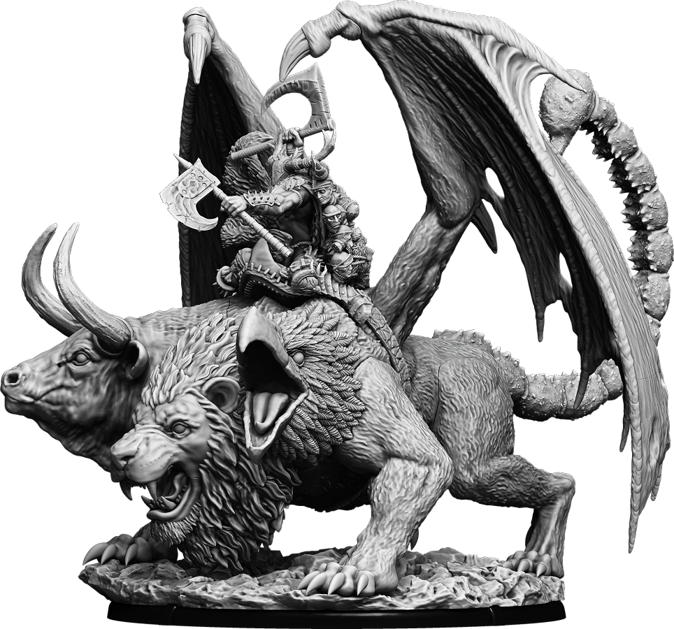 Garth of Kernow, Kill-Drune on Chimaera