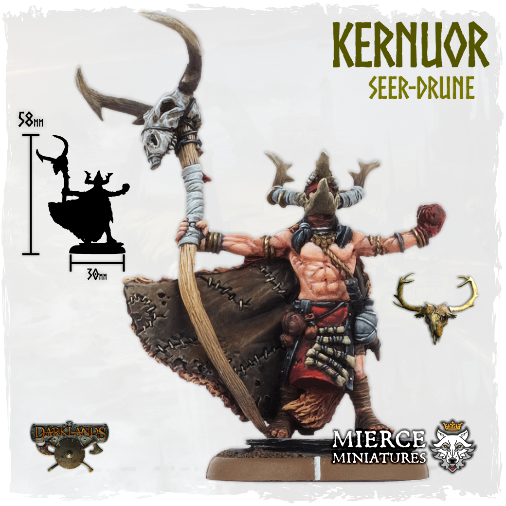 Kernuor, Seer-Drune on Foot