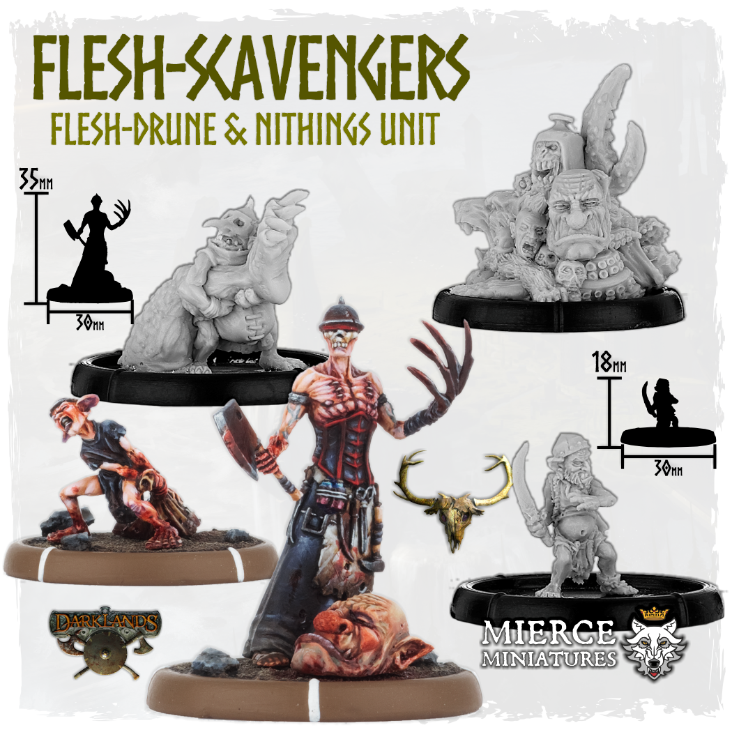 Flesh-Scavengers, Flesh-Drune and Nithings Unit