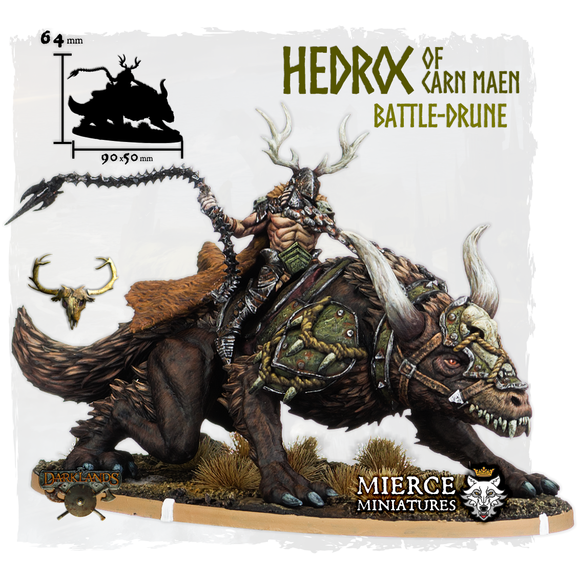 Hedroc of Carn Maen, Battle-Drune on Hound-Margh