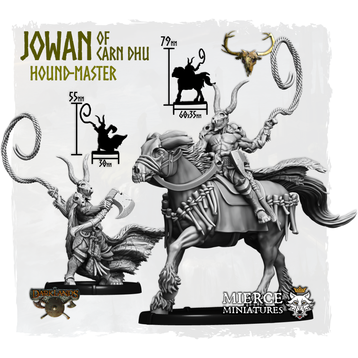 Jowan of Carn Dhu, Hound-Master on Foot and on Margh